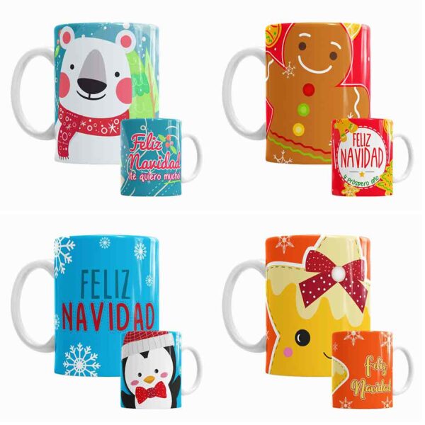 mugs de navidad