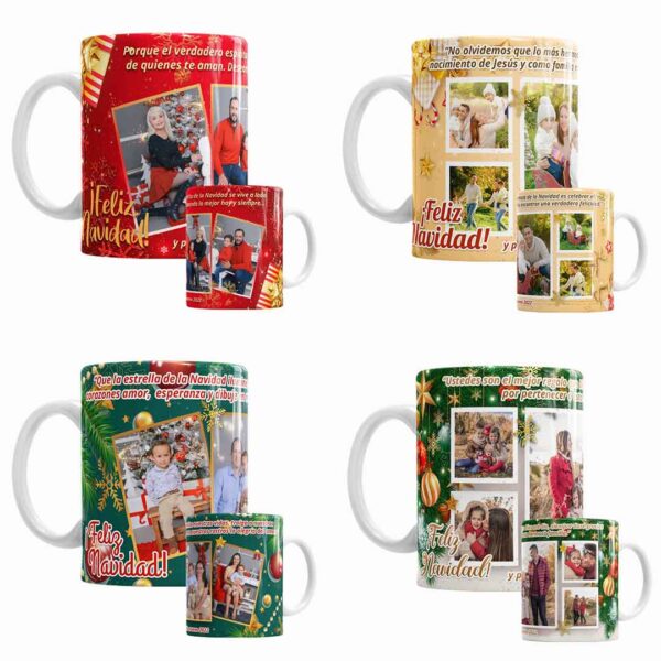 mugs navidad collage